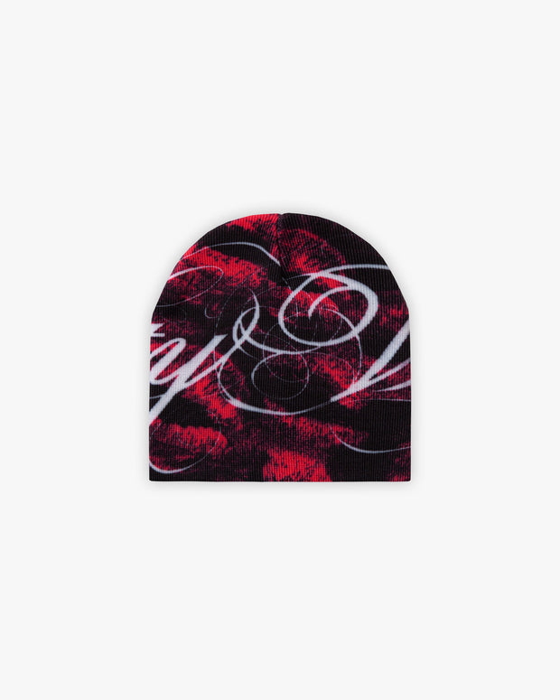 KISS BEANIE - BLACK