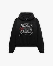 GALLERY HOODIE WASHED BLACK