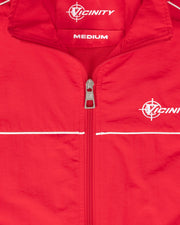 TRACK JACKET RED