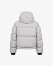 PUFFER JACKET LIGHT GREY