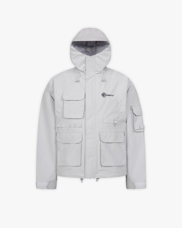 WINDBREAKER LIGHT GREY