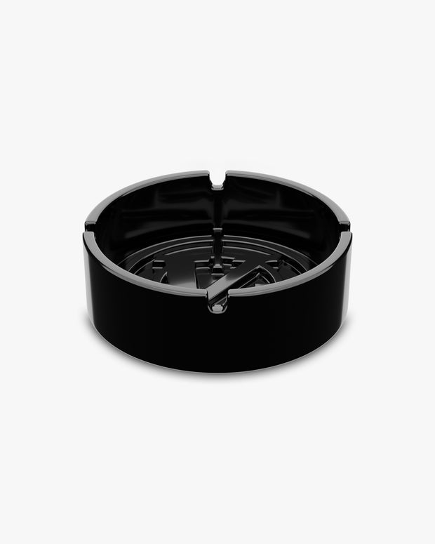 V-LOGO ASHTRAY BLACK