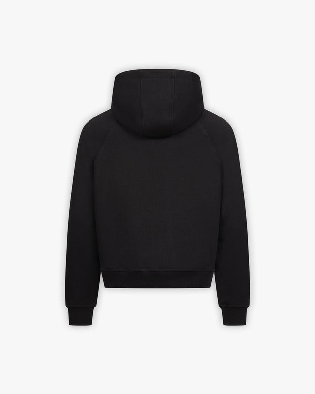 RACING LOGOS HOODIE BLACK