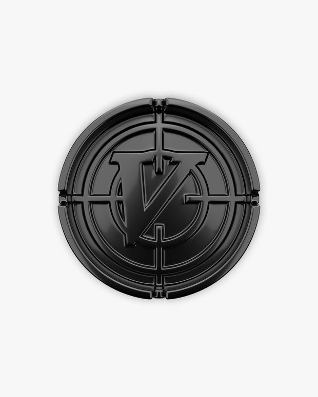 V-LOGO ASHTRAY BLACK