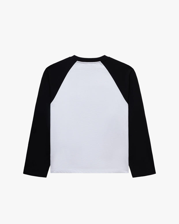 INTERNATIONAL LONGSLEEVE BLACK/WHITE