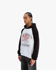 BICOLOR PUBLIC INSTITUTE HOODIE BLACK/WHITE