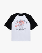 BICOLOR PUBLIC INSTITUTE TEE BLACK/WHITE