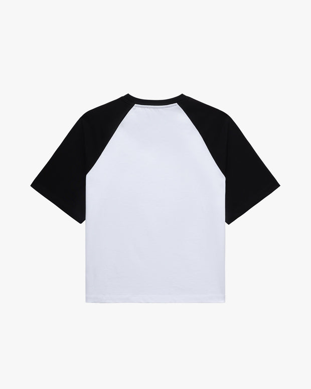 BICOLOR PUBLIC INSTITUTE TEE BLACK/WHITE