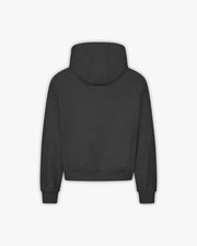 INSIDE OUT ZIP HOODIE ASH GREY