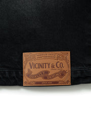 WILD SOUTH DENIM HOODIE COAL