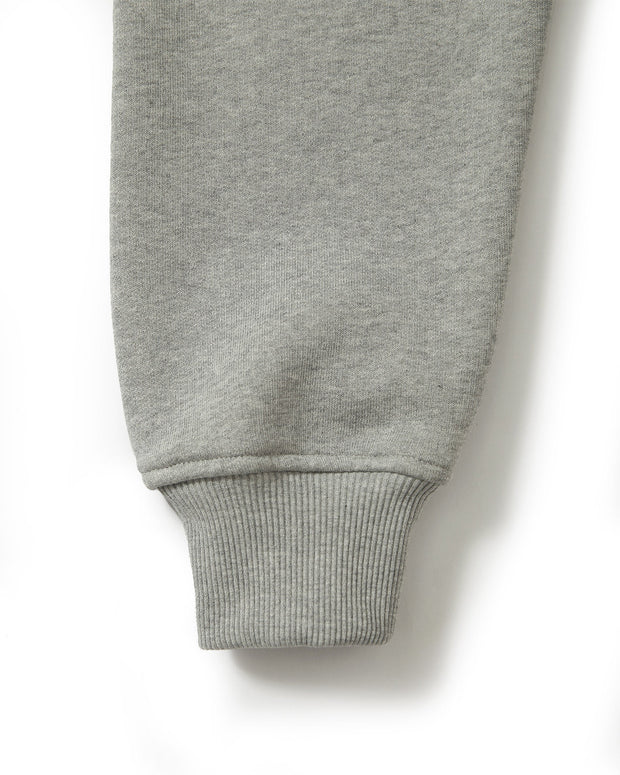 INSTITUTE HOODIE GREY MELANGE