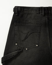 WILD SOUTH DENIM JORTS COAL