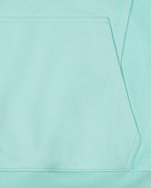 INSIDE OUT HOODIE TURQUOISE