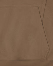 INSIDE OUT HOODIE CHOCOLATE BROWN