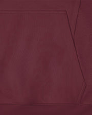 INSIDE OUT HOODIE WINE RED