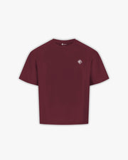 T-SHIRT WINE RED