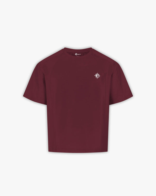 T-SHIRT WINE RED