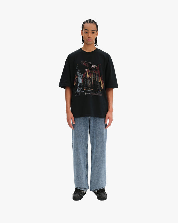 LIBERTY BURNS TEE VINTAGE WASH