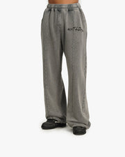 ACID WASHED JOGGER LIGHT GREY