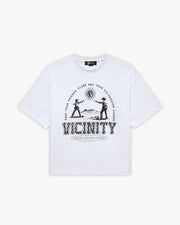 SIX SHOOTER DUEL TEE WHITE