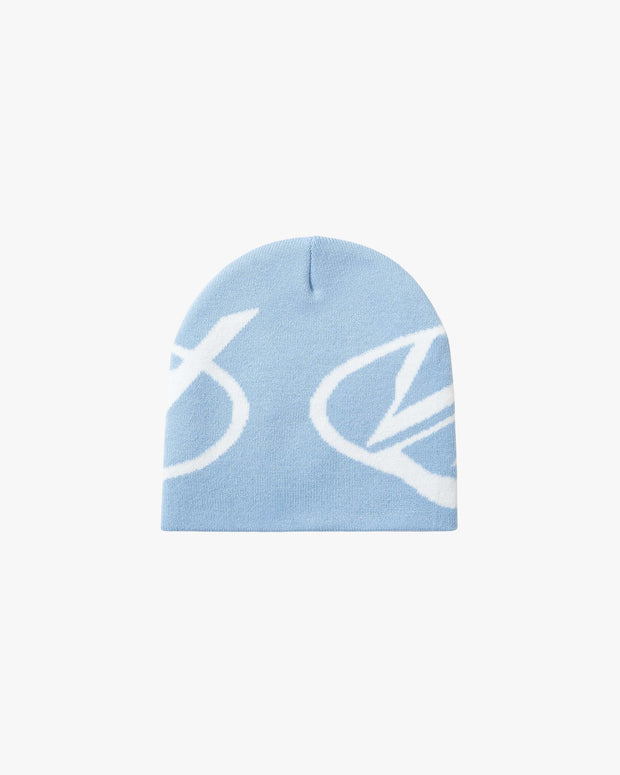 SCRIPT LOGO BEANIE - BLUE