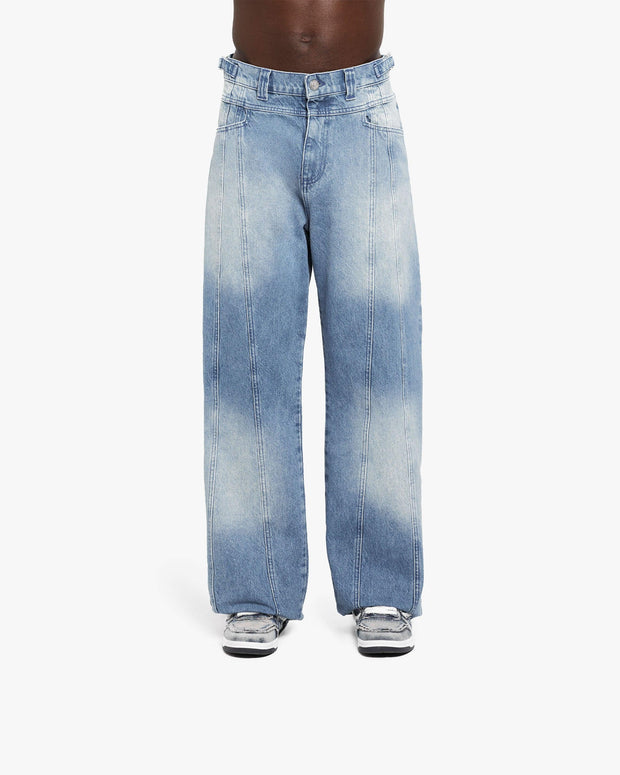 V-LOGO LIGHT BLUE DENIM