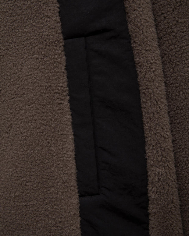 TRAIL FLEECE JACKET BROWN