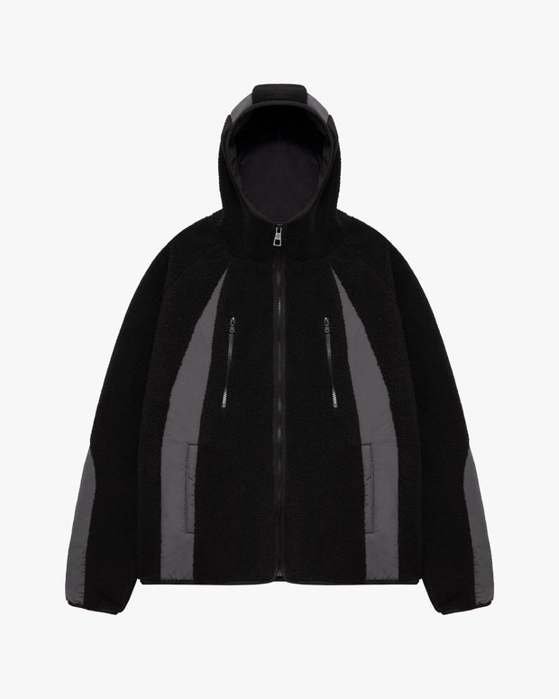 TRAIL FLEECE JACKET BLACK