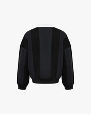 SPORTS TEAM JERSEY KNIT BLACK