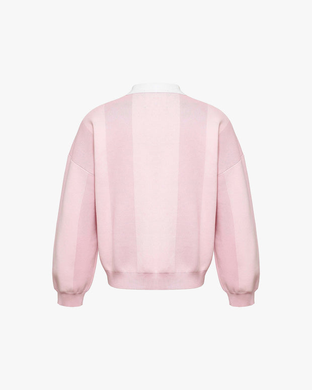 SPORTS TEAM JERSEY KNIT PINK
