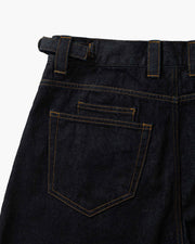 RAW DENIM JORTS