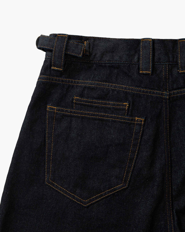 RAW DENIM JORTS