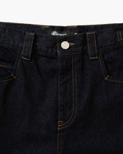 RAW DENIM JORTS