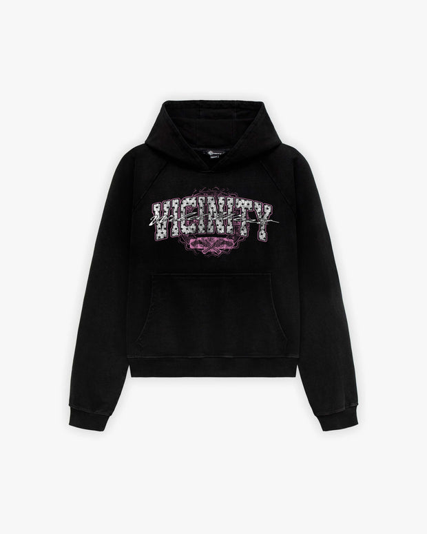 WESTERN HOODIE BLACK