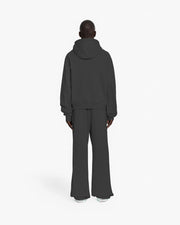 INSIDE OUT ZIP HOODIE ASH GREY