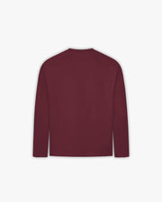 LONGSLEEVE WINE RED