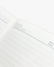 V-LOGO NOTEBOOK BLACK