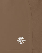 INSIDE OUT SHORTS CHOCOLATE BROWN
