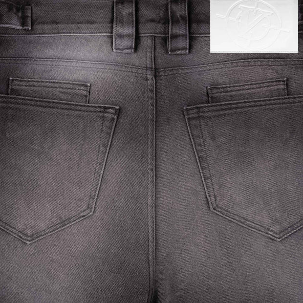 FADED BLACK DENIM