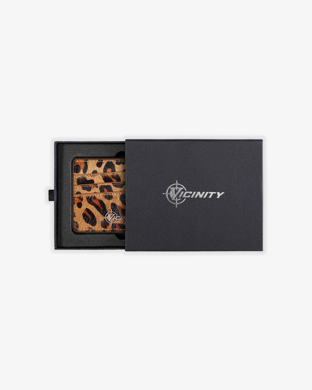CARDHOLDER LEOPARD