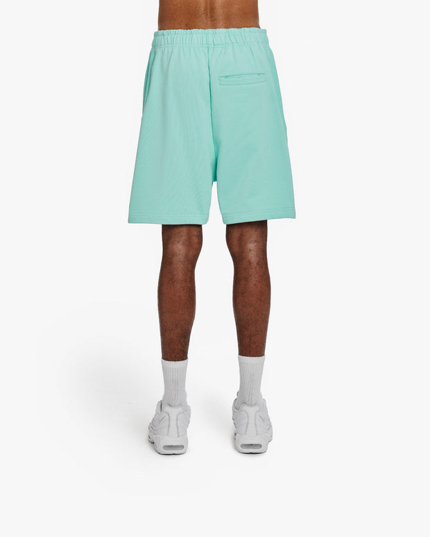 INSIDE OUT SHORTS TURQUOISE
