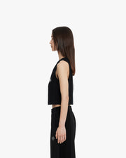 CROP TANKTOP DOUBLE PACK (BLACK & WHITE)