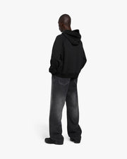 WEB LOGO HOODIE BLACK