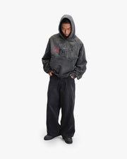 GALLERY HOODIE WASHED GREY