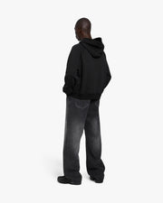 CHROME LOGO HOODIE BLACK