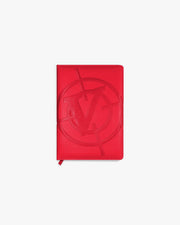 V-LOGO NOTEBOOK RED