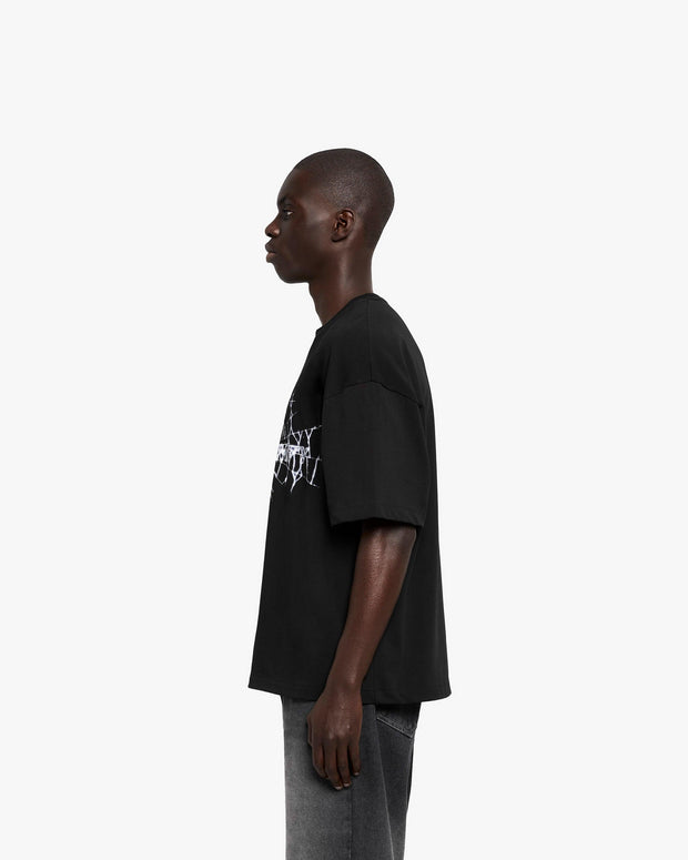 WEB LOGO TEE BLACK