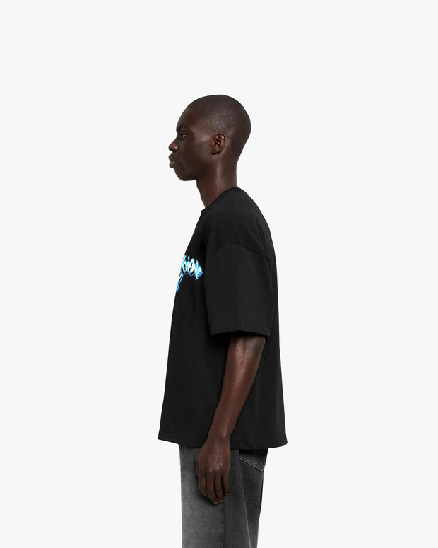 CHROME LOGO TEE BLACK