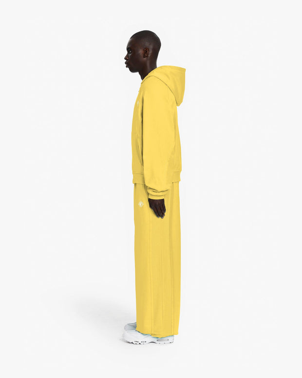 INSIDE OUT ZIP HOODIE SUNFLOWER