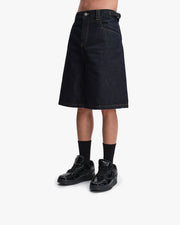 RAW DENIM JORTS